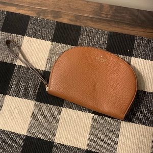 Kate Spade brown wristlet